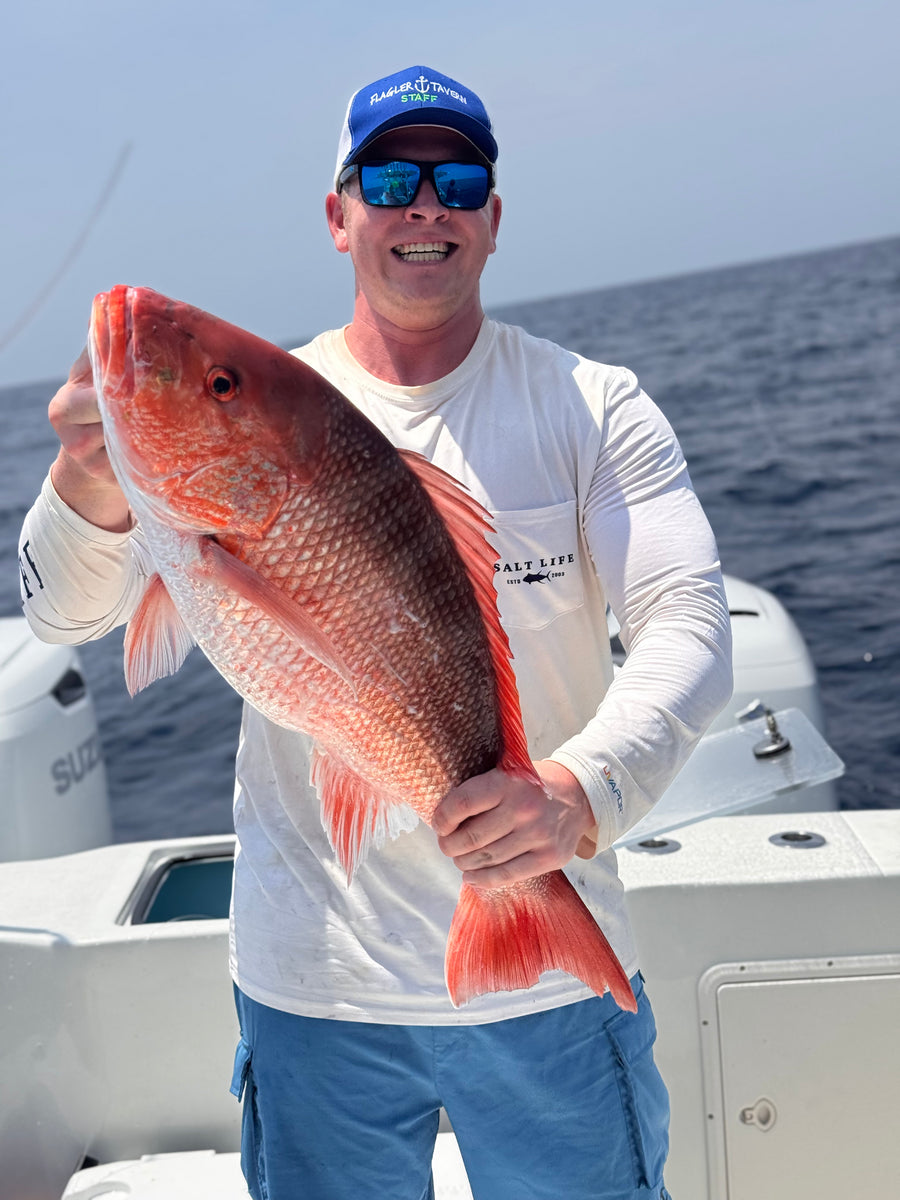 Big red snapper offshore
